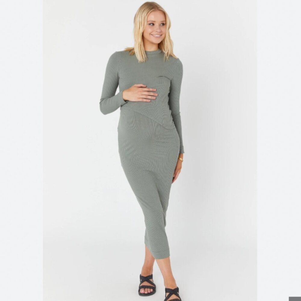 Legoe Heritage Elke Knit Maternity Dress (NWT)